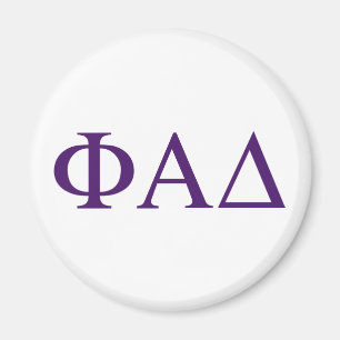 Phi Alpha Delta griechische Buchstaben Magnet