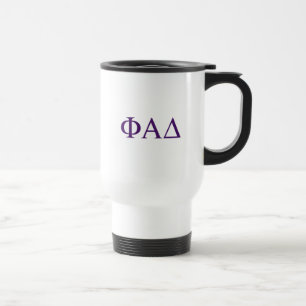 Phi Alpha Delta griechische Buchstaben Reisebecher