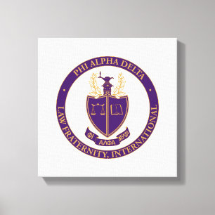 Phi Alpha Delta Logo Leinwanddruck