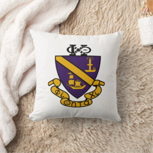 Phi Chi Theta Farb-Wappen Kissen