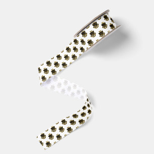 Phi Chi Theta Wappen Gold und Schwarz Ripsband