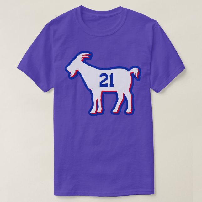 PHI GOAT 21 Blue T-Shirt (Design vorne)