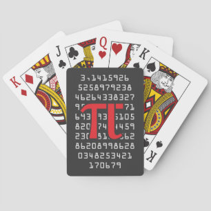 Phi Nummer Spielkarten