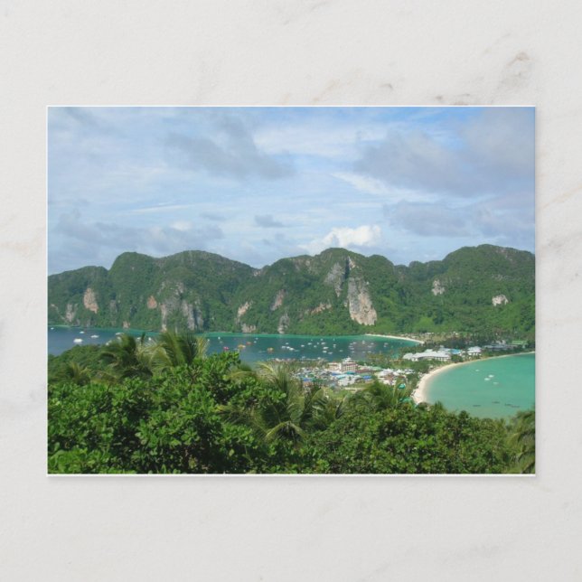 Phi Phi Island View Point Postkarte (Vorderseite)