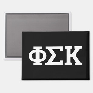 Phi Sigma Kappa Buchstaben Magnet