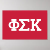 Phi Sigma Kappa Buchstaben