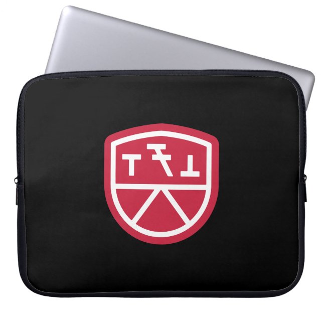 Phi Sigma Kappa Schild Laptopschutzhülle (Vorderseite)