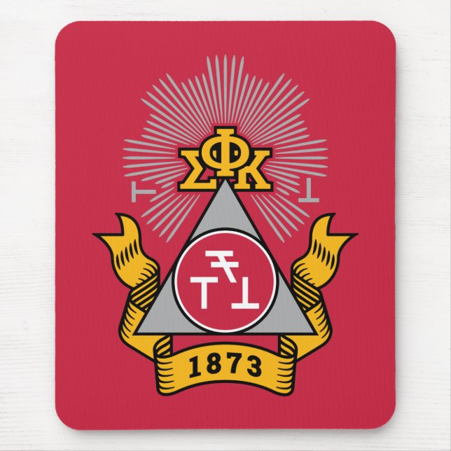 Phi Sigma Kappa-Wappen Mousepad (Vorne)