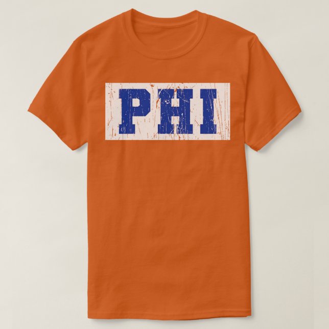 PHI T-Shirt (Design vorne)