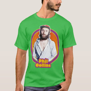 Phil Collins Retro 80er Fan Design T-Shirt