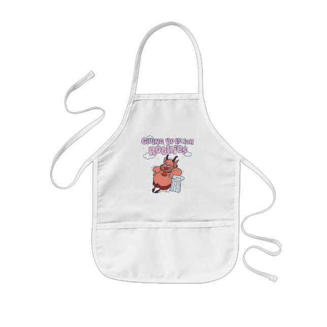 Phil - Giving Up is for Rookies Kids' Apron Kinderschürze (Vorne)