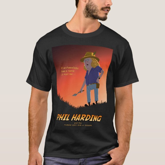 Phil Harding - Time Team T-Shirt (Vorderseite)