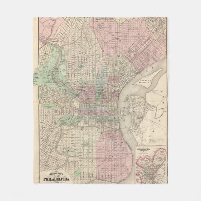 Philadelphia 3 fleecedecke (Vorderseite)