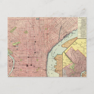 Philadelphia 5 postkarte