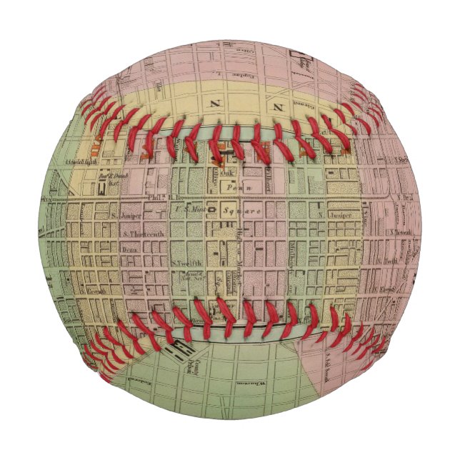 Philadelphia 6 baseball (Vorderseite)