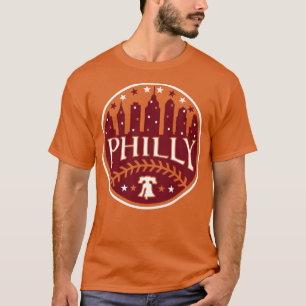 Philadelphia Blue Baseball Fa T-Shirt