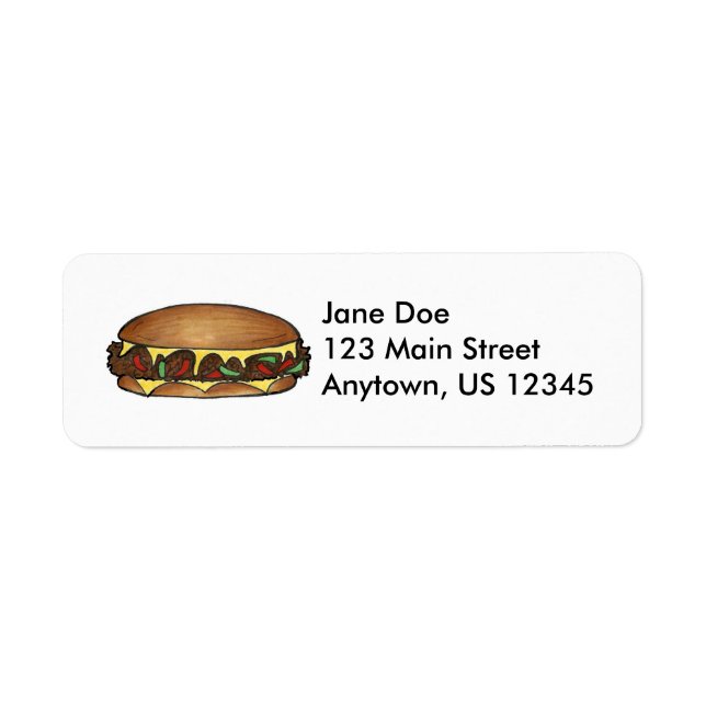 Philadelphia Cheese Steak Cheesesteak Label (Vorne)