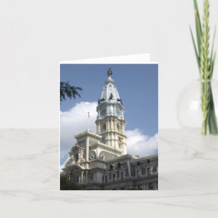 Philadelphia City Hall-Karte Karte
