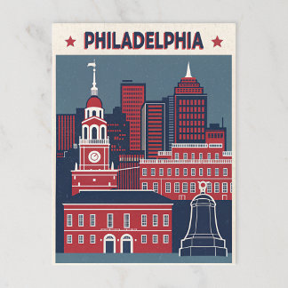 Philadelphia: Die Wiege der Illustration über die  Postkarte