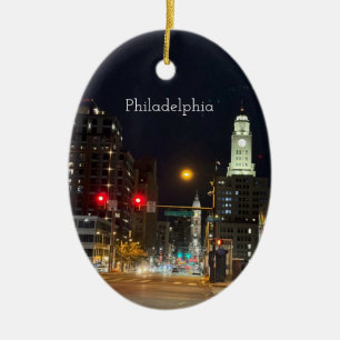 Philadelphia Foto Ornament
