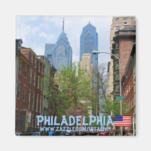 Philadelphia-Fotografiemagnetentwurf Magnet