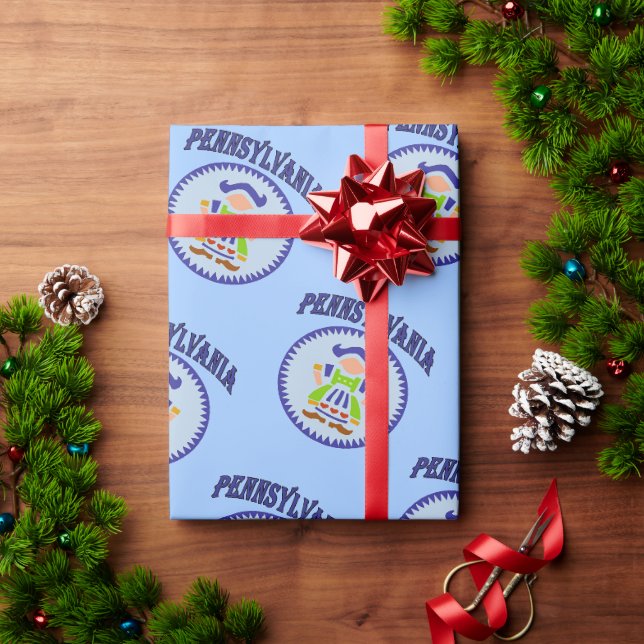Philadelphia Geschenkpapier (Feiertagsgeschenk)