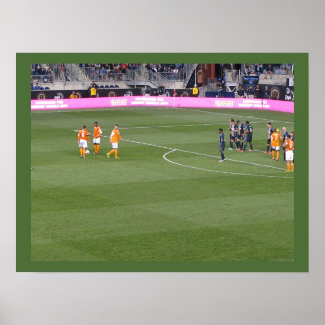 Philadelphia Gewerkschaft Soccer Game Poster (Vorne)