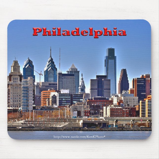 Philadelphia "HDR" Skyline Mousepad (Vorne)
