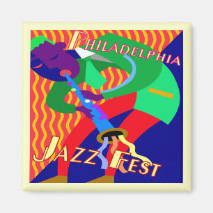 Philadelphia-JazzFest Magnet