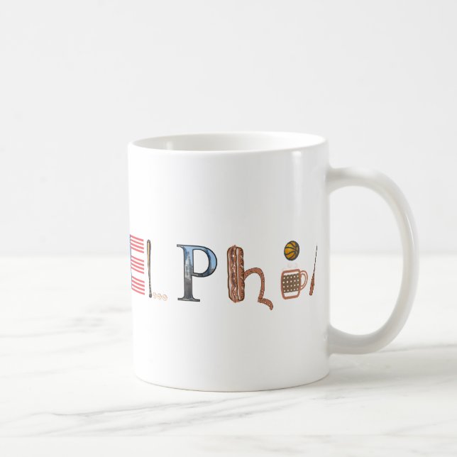Philadelphia Kaffeetasse (Rechts)