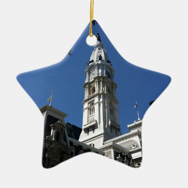 Philadelphia Keramik Ornament (Vorne)