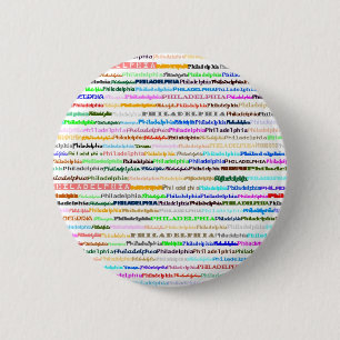 Philadelphia-Knopf Button