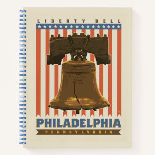 Philadelphia Liberty Bell Notizbuch