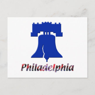 Philadelphia Liberty Bell Postkarte