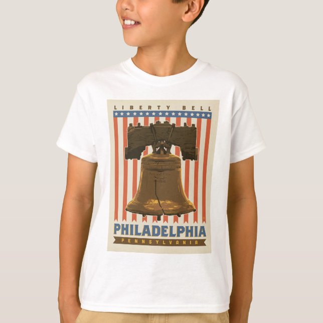 Philadelphia | Liberty Bell T-Shirt (Vorderseite)