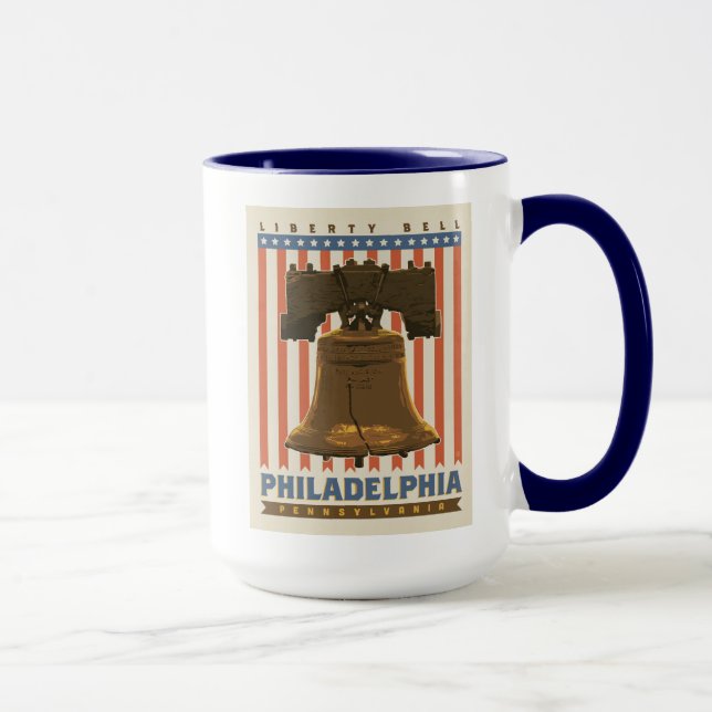 Philadelphia | Liberty Bell Tasse (Rechts)