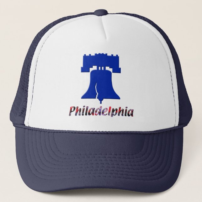 Philadelphia Liberty Bell Truckerkappe (Vorderseite)