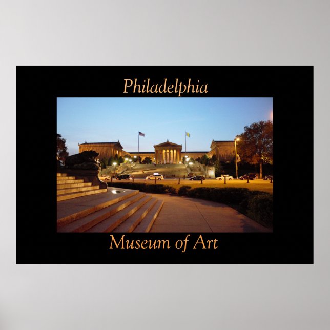 Philadelphia Museum of Art Poster (Vorne)
