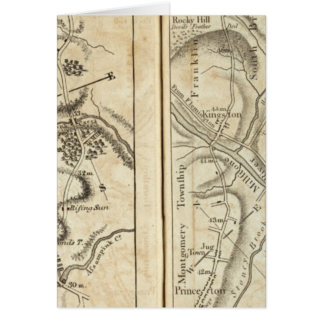 Philadelphia - New York Road Map 2 (Vorne)