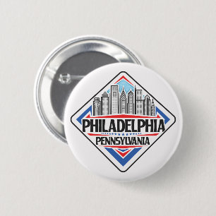 Philadelphia Pennsylvania Button