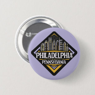 Philadelphia Pennsylvania Button