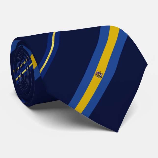 Philadelphia (Pennsylvania) city flag Neck Tie Krawatte (Gerollt)
