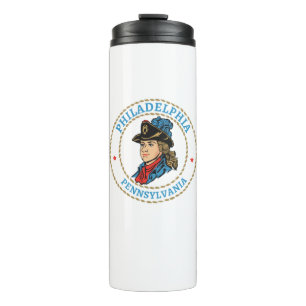 Philadelphia Pennsylvania Colonial Thermosbecher