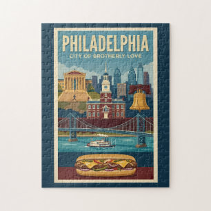Philadelphia Pennsylvania Kultur Illustration Kuns