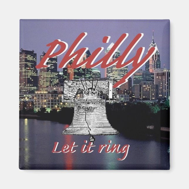Philadelphia Pennsylvania Magnet (Vorne)