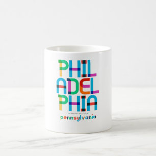 Philadelphia Pennsylvania Mitte des Jahrhunderts,  Kaffeetasse