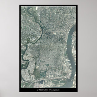 Philadelphia, Pennsylvania Satellitenposter Poster