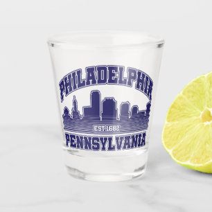 Philadelphia, Pennsylvania Schnapsglas