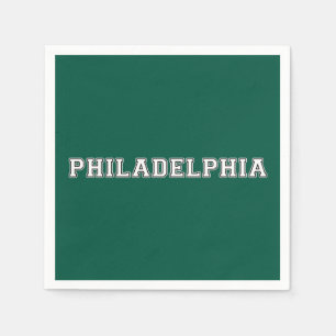 Philadelphia Pennsylvania Serviette
