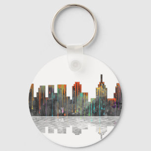 Philadelphia Pennsylvania Skyline Schlüsselanhänger